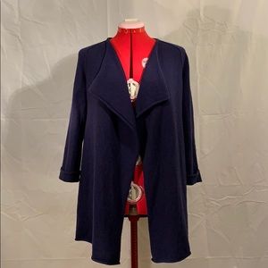 Lilly Pulitzer Navy Blue Cashmere Jacket